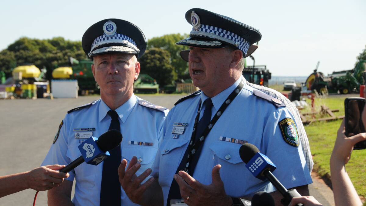 HIGH-VIS: Western Region Commander, Assistant Commissioner Geoff McKechnie APM says high-visibility deployments such as Operation Pariac increase community confidence while maintaining a safe environment for the public.