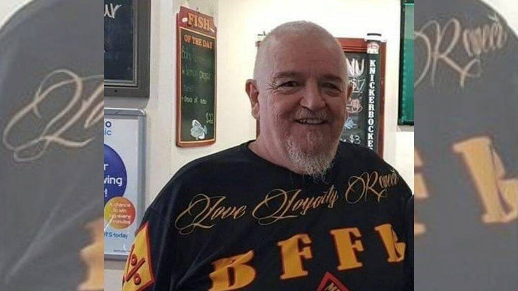 KILLED: Bandidos Central West chapter president Shane De Britt was killed north of Molong earlier this year. Photo: NSW POLICE