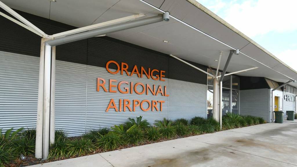 Orange Regional Airport. 