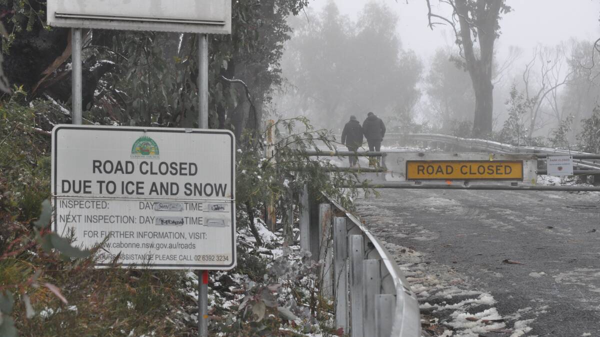 NO-GO ZONE: Cabonne Council has closed access to Mount Canobolas. Photo: NICK McGRATH