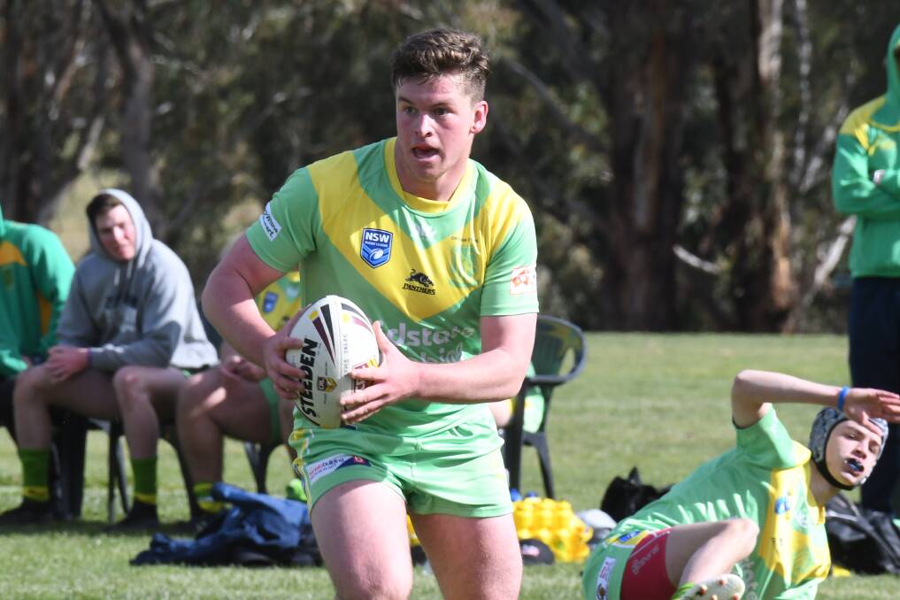 IMPACT: Cody Kelso scored a try in CYMS' big opening round win. Photo: CARLA FREEDMAN