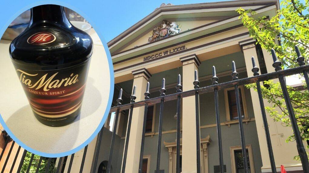 BOTTLE: A woman who stole three bottles of Tia Maria has been fined almost $1000 in Orange Local Court. 