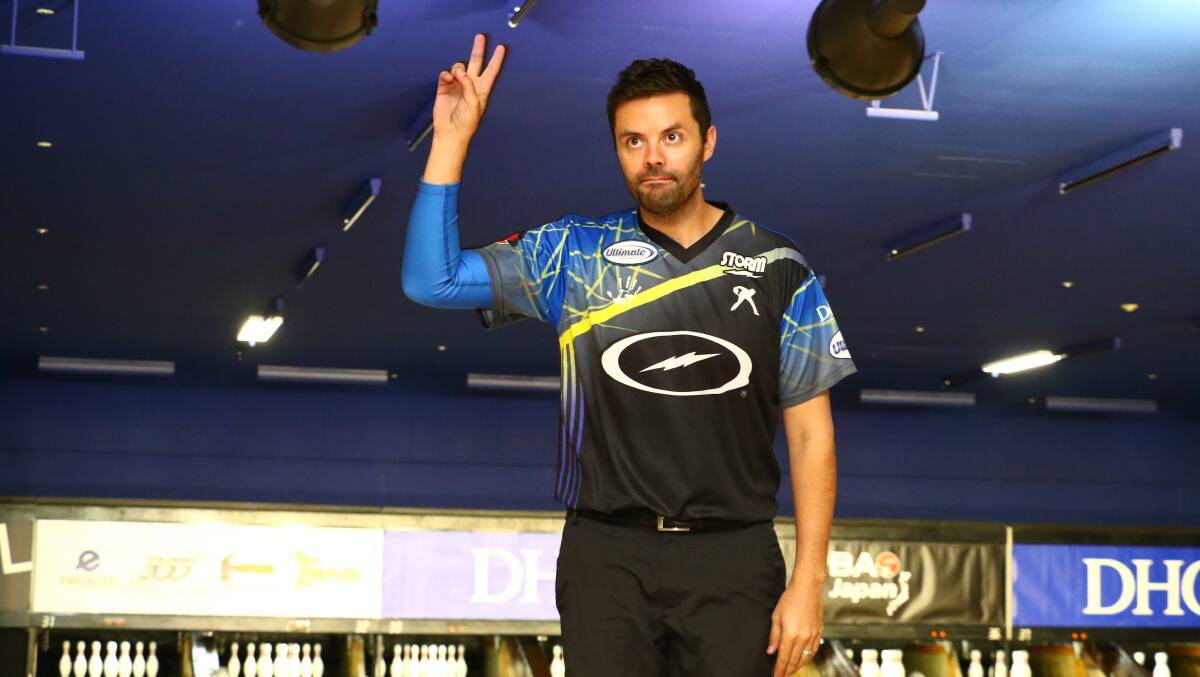 HERE WE GO: Jason Belmonte at the PBA's Japan Invitational. The Orange gun will be looking to add a US Open to his resume this weekend. Photo: PBA.COM