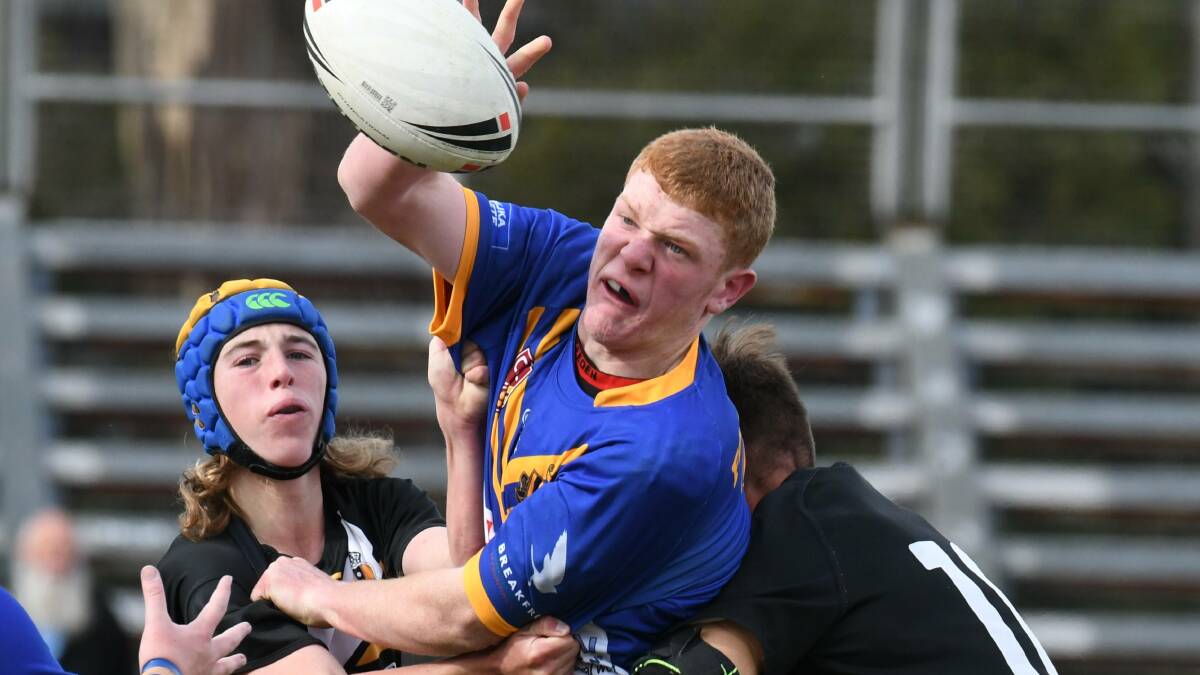 POWERHOUSE: Look out for Bathurst High School gun Brad Fearnley in this year's Astley Cup rugby league games. Photo: JUDE KEOGH