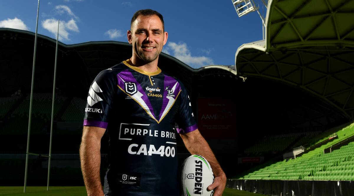 MILESTONE MAN: Cameron Smith will play his 400th game for the Melbourne Storm on Saturday night. He's the first player in the NRL to achieve the feat. Photo: AAP