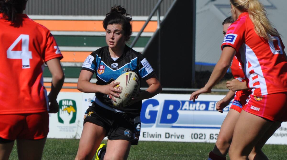 All the action from the Western Women's Rugby League under 18s clash, photos: NICK McGRATH