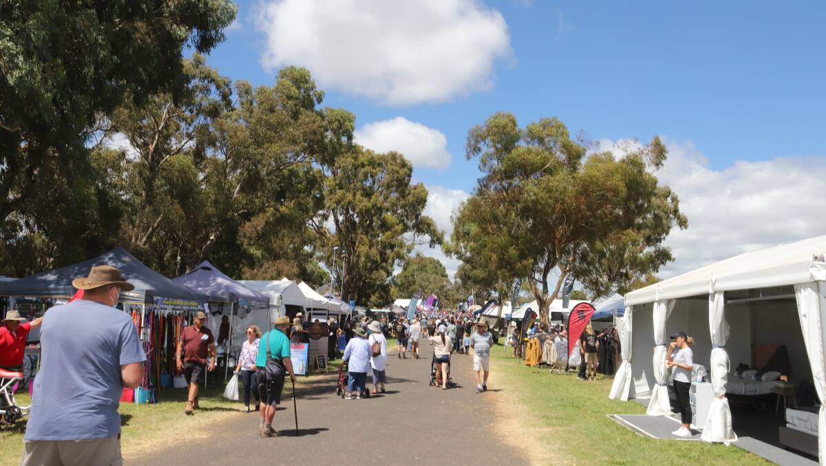 The field days site was abuzz with the 2022 Central West Caravan and Camping Expo in Orange over the weekend. Photo: CARLA FREEDMAN