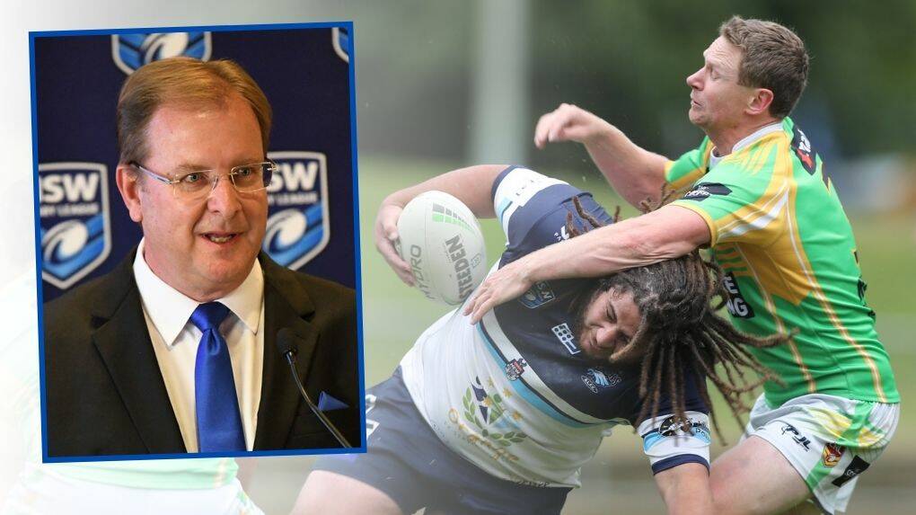 CHANGE IS COMING: NSWRL CEO Dave Trodden says the Western Rams region is one flagged as a zone that can do things better. 