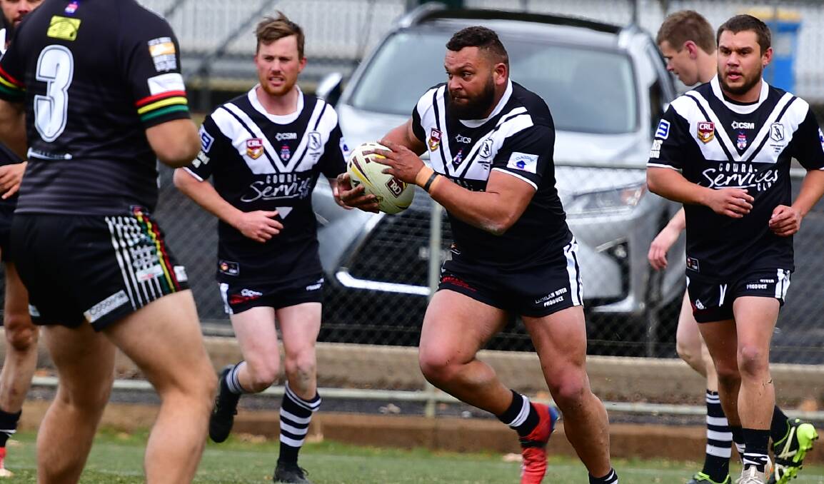 BANG: Brydon Ramien was a mid-season addition to the Magpies in 2019. 