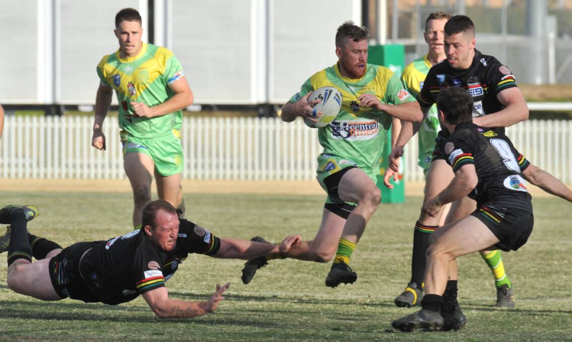 ON THE RUN: Jack Nobes was crowned Orange CYMS' best out of the 2021 Group 10 season. He'll coach Cowra in 2022. Photo: CARLA FREEDMAN