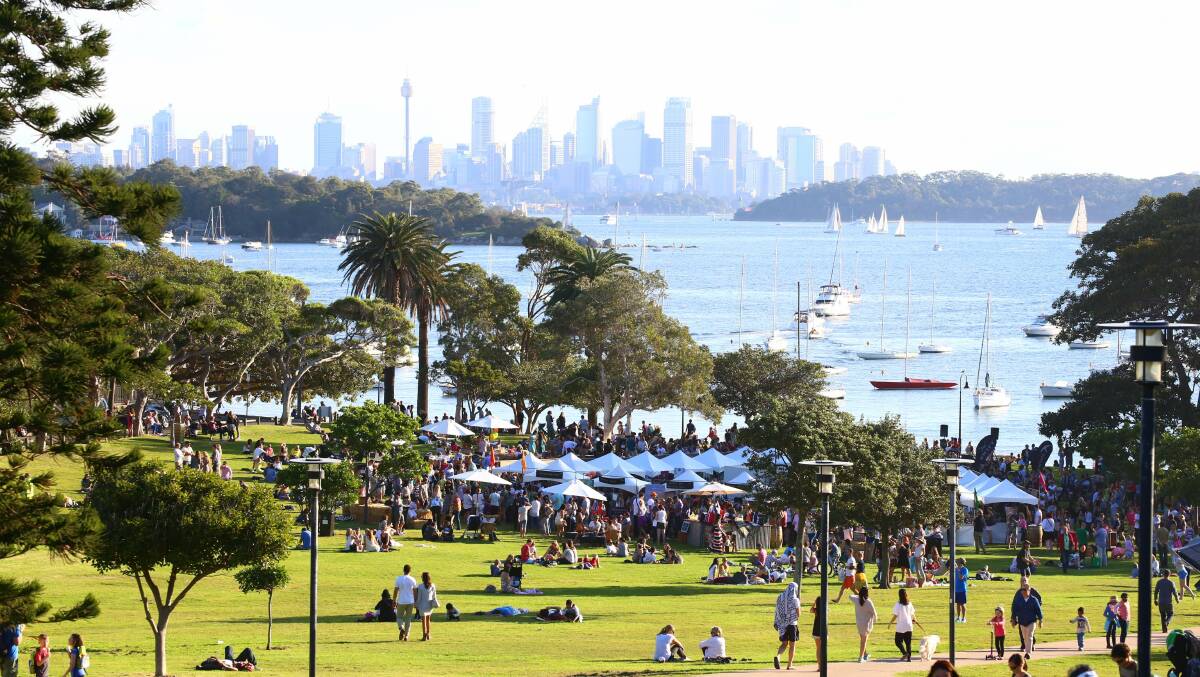 ECONOMIC BOOST: Events like the Taste Orange Food and Wine Festival at Watsons Bay has given Sydney-siders a taste of our region. Photo: SUPPLIED