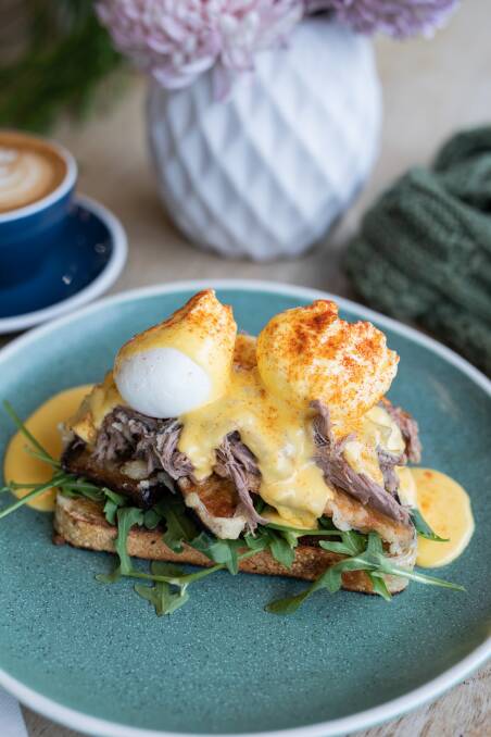 AGGS-CELENT: The Goundstone dish, winter benny, will will blow your eggs benedict expectations out of the water. Photo: CONTIRBUTED