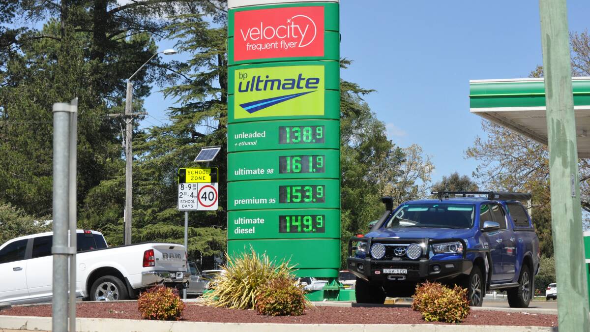 CHEAP FUEL: The BP on Summer Street has unleaded fuel for 138.9 cents a litre. 