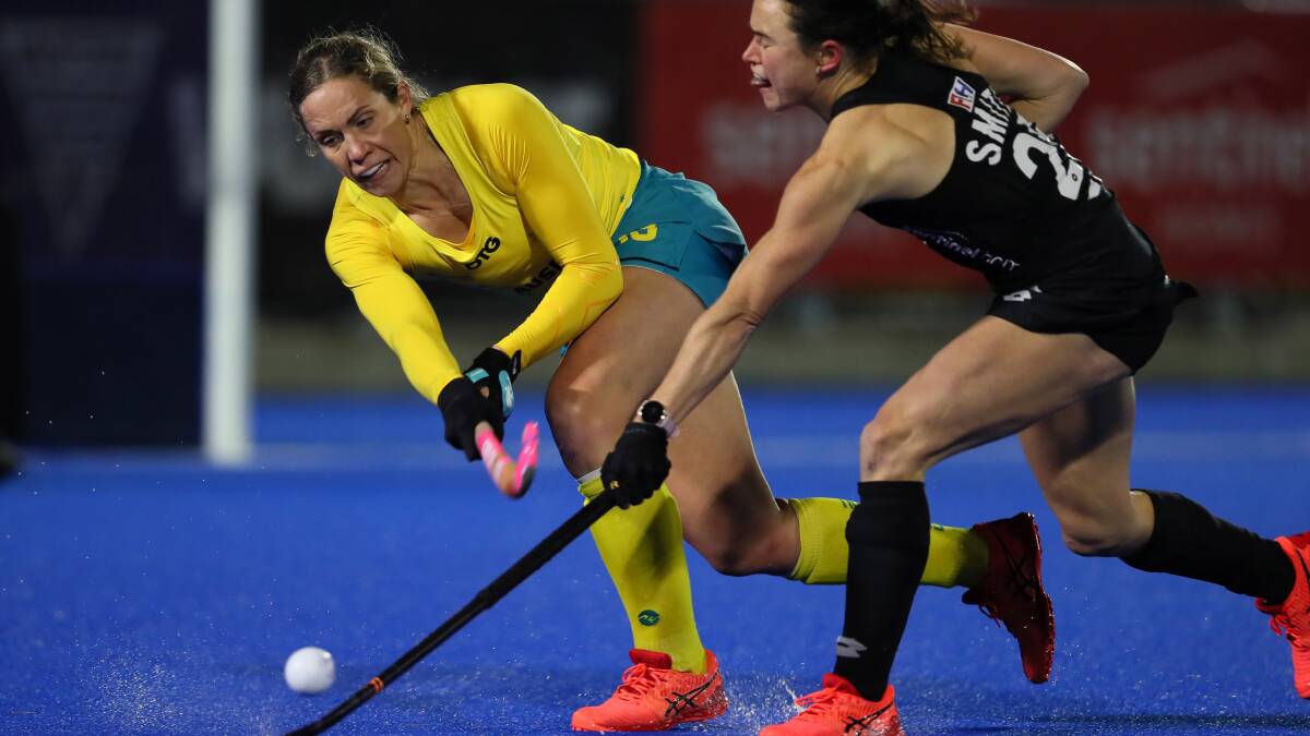 DONE: Edwina Bone and the Hockeyroos have bowed out of the Olympics at the quarter-final stage. Photo: HOCKEY AUSTRALIA