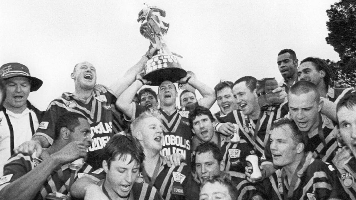 HISTORY MAKERS: Orange Hawks won the 1999 Group 10 premiership against a star-studded Blayney outfit and would be considered one of the competitions best ever teams.