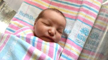 Evelyn Anne Colton, a daughter for Claire and Mitchell Colton, was born on April 9 weighing 4280 grams. 
