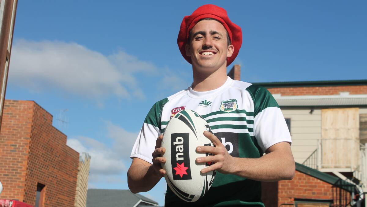 IN THE RUNNING: Parkes gun Sam Dwyer is one of handful of options at fullback for coach Tim Ryan to consider to take on France. Photo: PETER CLARKE