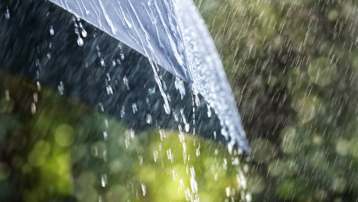 RAIN TO ARRIVE: Upwards of 40mm of rain is expected to fall across Orange on Sunday. Photo: SHUTTERSTOCK 