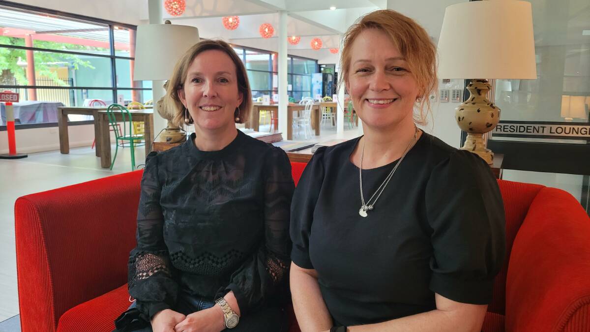 Executive Officer of Ronald McDonald House Charities Orange, Rebecca Walsh and House Manager, Bronwyn Cooper. Picture supplied