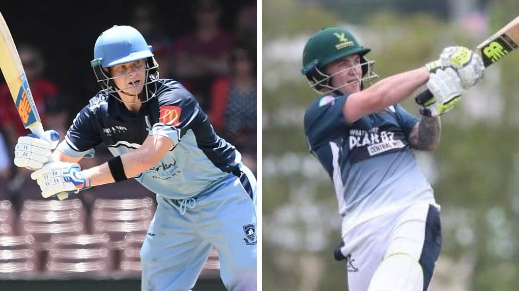 REGIONAL BASH COPS HIT: Steve Smith (left) helps Sutherland to the Sydney Grade Cricket Twenty20 crown at the SCG, while Ben Sheehan (right) won't get the same chance with Central West. 