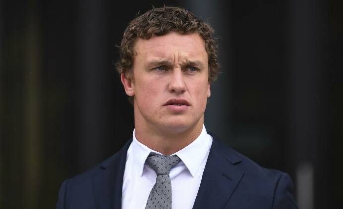 SENTENCED: Canberra Raiders player Jack Wighton. Photo: AAP