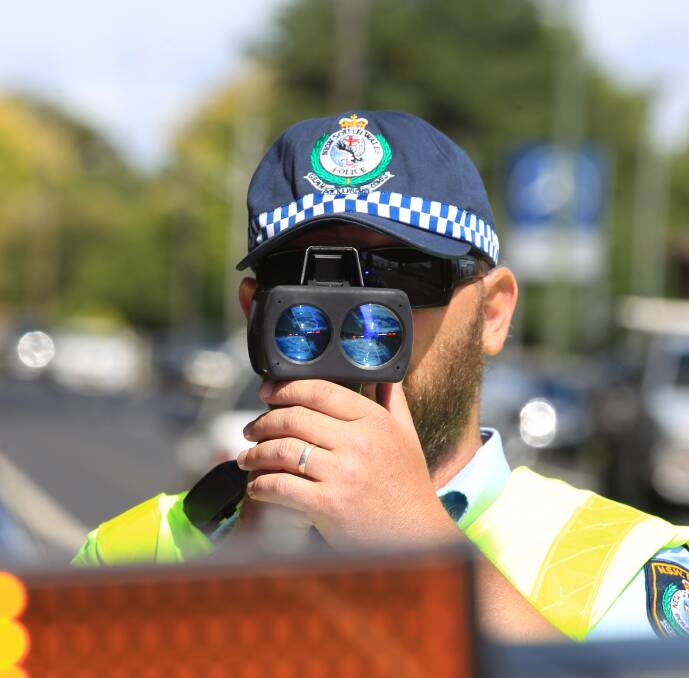 CAUGHT: Police clocked a driver going at least 119km/h in a 100km/h zone before he returned a positive breath test. FILE PHOTO