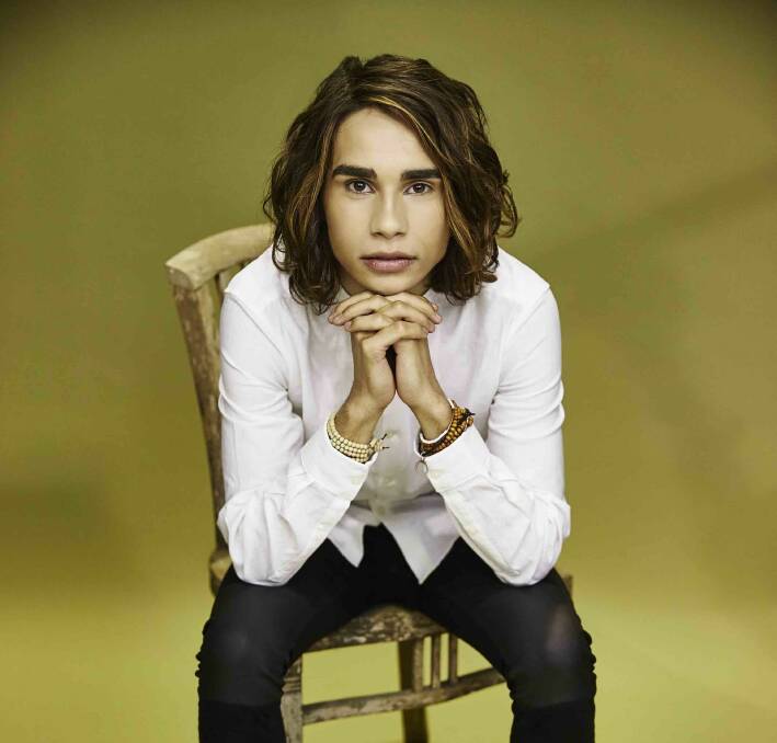 MUSICAL TALENT: Isaiah Firebrace, who won X Factor and performed in Eurovision will sing in Orange on Thursday. Photo: SUPPLIED