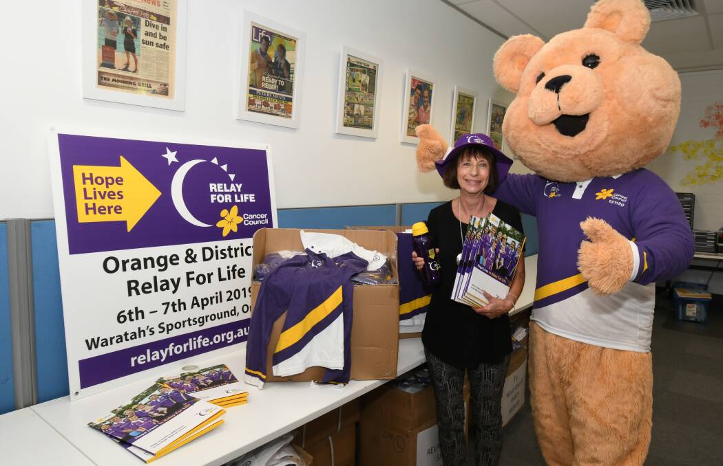 TEAM NIGHT: Suzan Dickson and Dougal Bear are encouraging teams to take part in a Relay for Life information evening. Photo: JUDE KEOGH