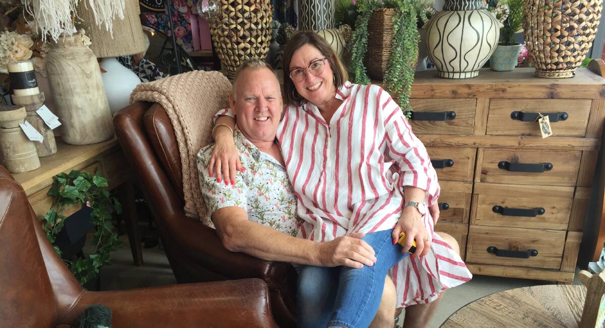 BUSY BUSINESS: Mary & Tex Curious Emporium owners Terry and Marianne Nagle have been flat out during the holiday period. Photo: TANYA MARSCHKE