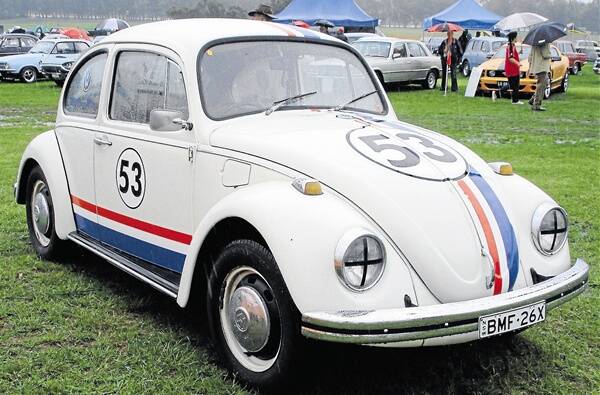 END OF AN ERA: Herbie the Love Bug appeared at Gnoo Blas.
