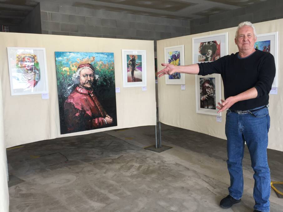 EXHIBITION SPACE: Orange artist Hank Spirek is encouraging artists and sculptors to come forward and display their paintings and sculptures.