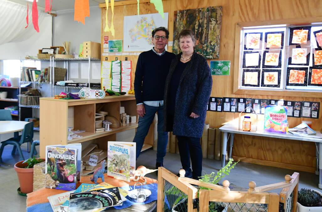 WORKERS NEEDED: The Willows Preschool and Early Learning Centre owners Trevor and Cathy Carroll. Photo: CARLA FREEDMAN 