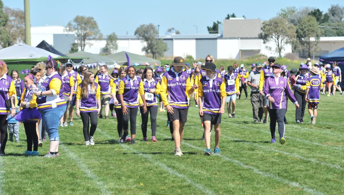 CANCELLED: Hundreds of people take part in the Relay for Life each year to raise thousands of dollars for Cancer Council NSW and the event is not going ahead this week despite coronavirus fears. FILE PHOTO