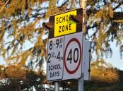 A photo of a 40 kilometre per hour during school zones. File picture