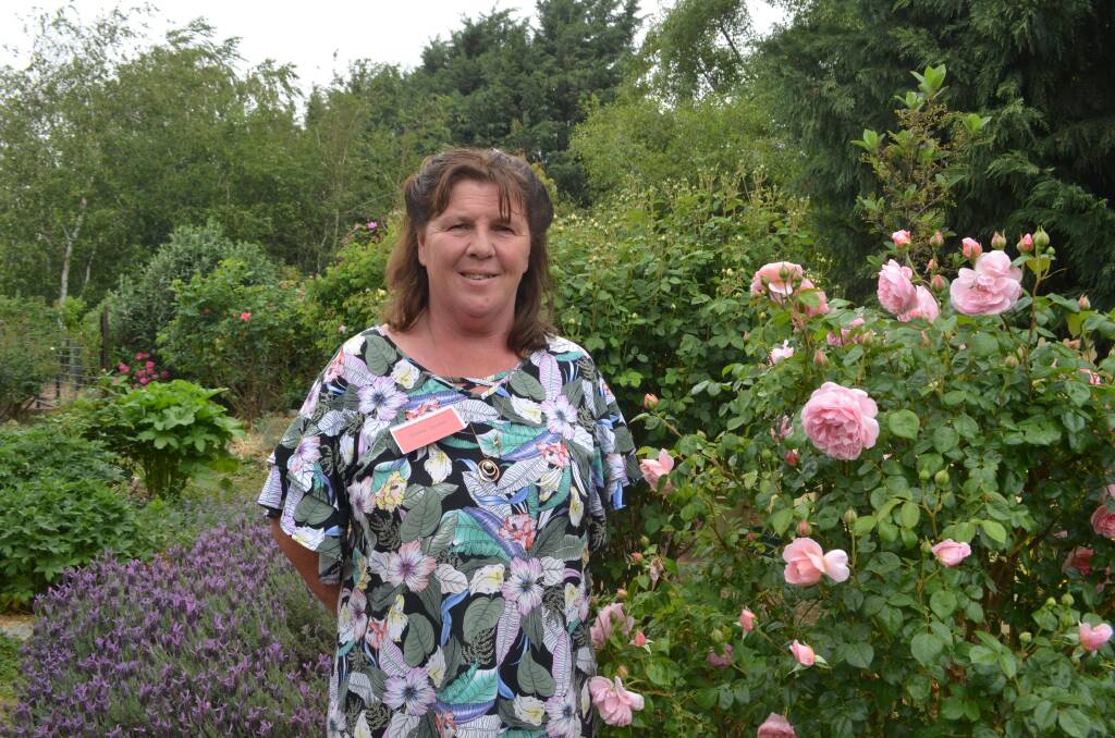 OPEN GARDEN: Diane Dixon, the owner of garden four on Forest Reefs Road. Photo: TANYA MARSCHKE