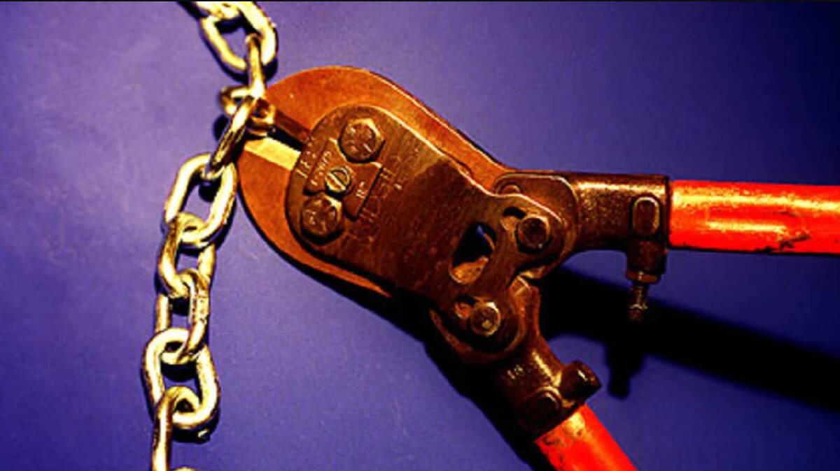 SUSPICIOUS: A man who was found in possession of bolt cutters in an industrial area at 2.10am has been sentenced to jail. 