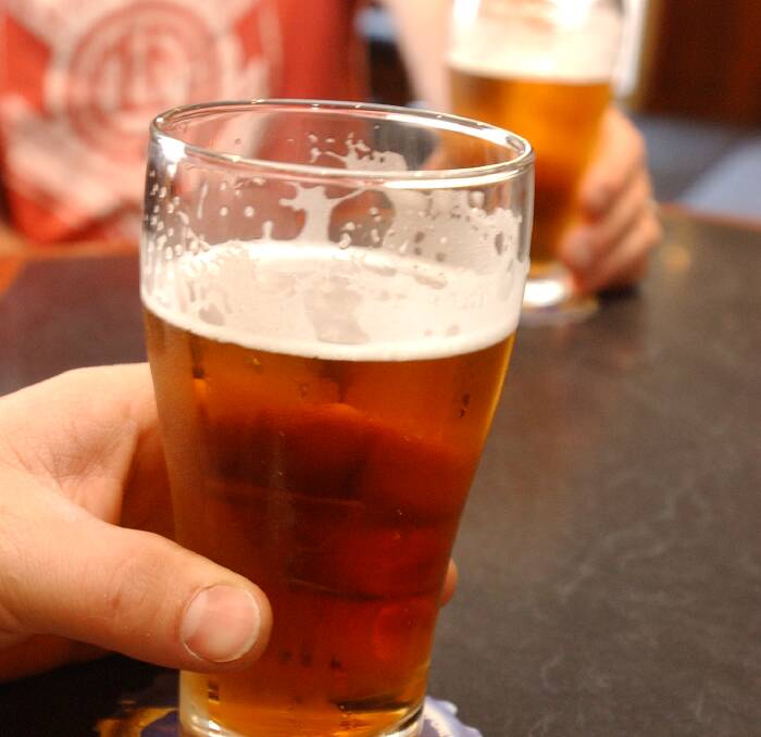 NO MORE BEER: A man was banned from drinking alcohol for six months after facing Orange Local Court on Monday for his drunken behaviour towards police. FILE PHOTO