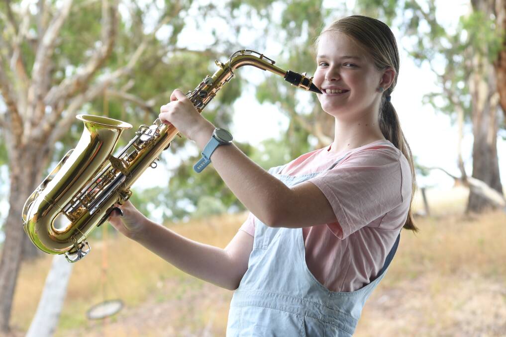 SUCCESS: Anabelle van Wyk has been selected to play in Sydney Youth Orchestra's Symphonic Wind Orchestra in 2021. Photo: JUDE KEOGH