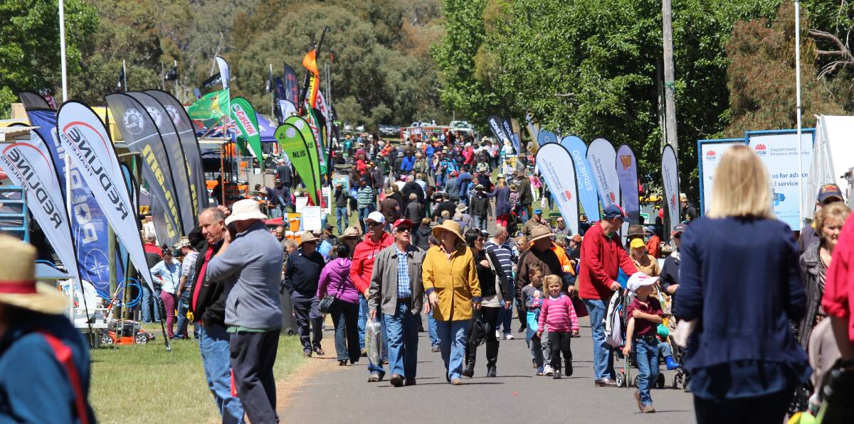 ANNUAL GATHERING: The Australian National Field Days is expected to be as popular as ever this week. Photo: SUPPLIED