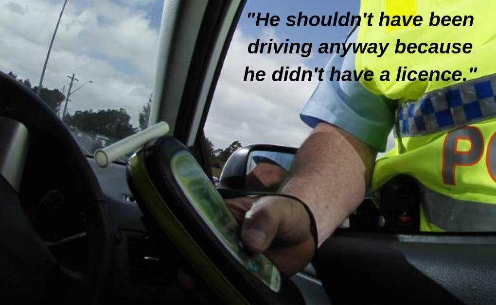 DRUNK DRIVER: High-range drink-driver who crashed with 0.3 reading hadn't renewed his driver's licence since the 1980s. 