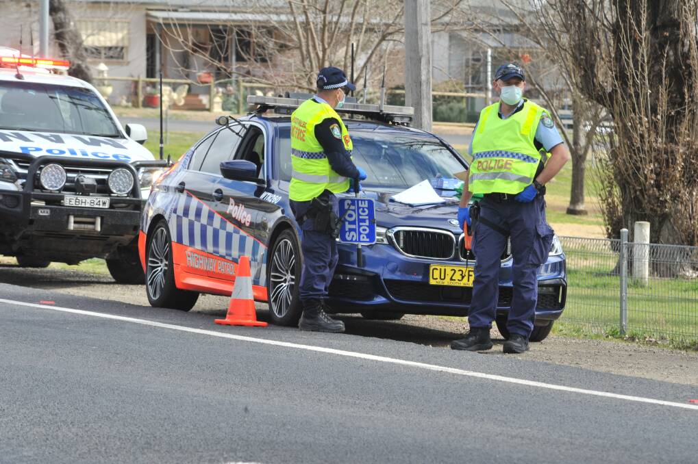WEEKEND OPERATION: Highway patrol was out in force in Orange and surrounding towns and villages on the weekend. FILE PHOTO