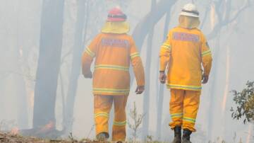 PREVIOUS BURN: The Rural Fire Service has been hampered in its ability to hold more hazard reduction burns like this one in the Canobolas Zone due to damp conditions. FILE PHOTO
