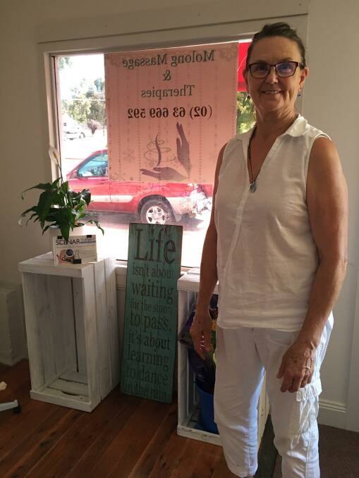 NEW PREMISES: Molong Massage & Therapies owner Pam Darby-Mann has relocated her business. Photo: SUPPLIED 