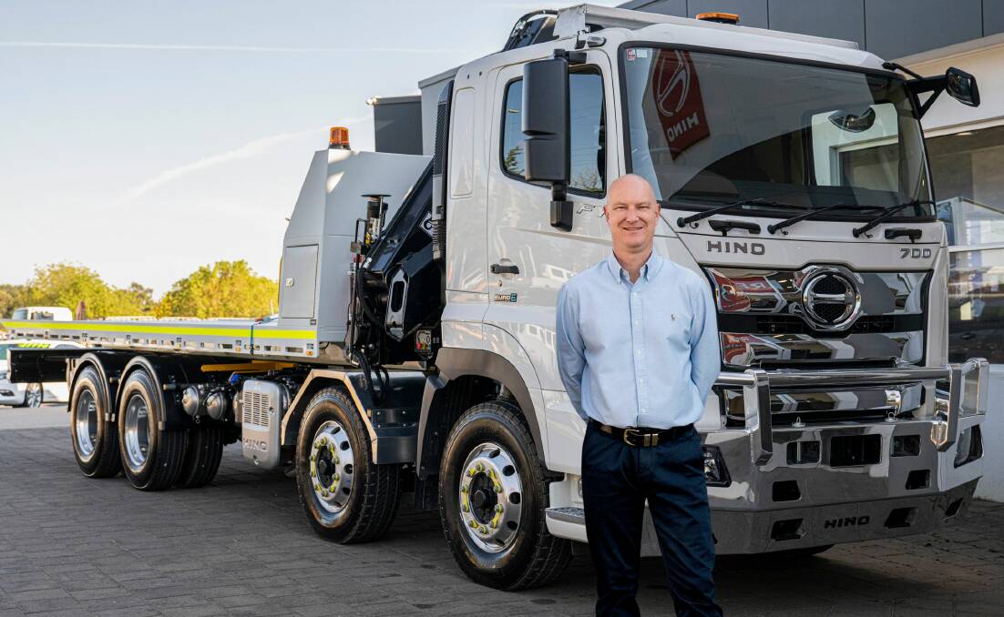 NEW ROLE: Long-time employee Danny Cantwell has taken on the role of sales manager at Orange Hino. Photo: SUPPLIED