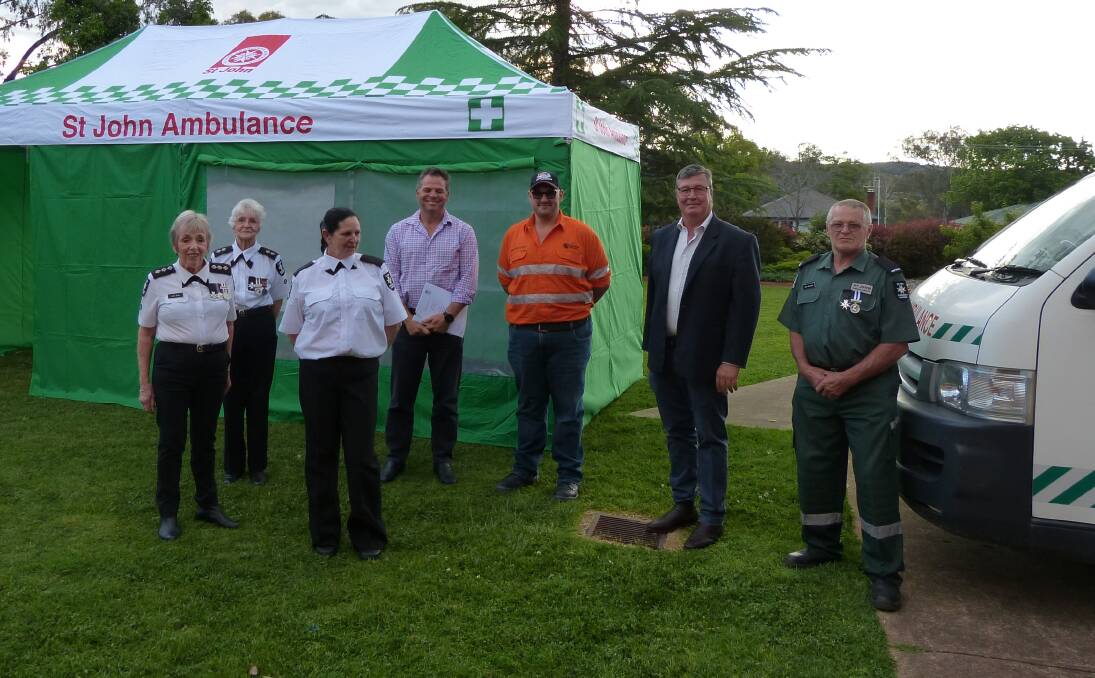 St John Ambulance Molong Cadet Division hosted its own award ceremony recently. Photos: SUPPLIED