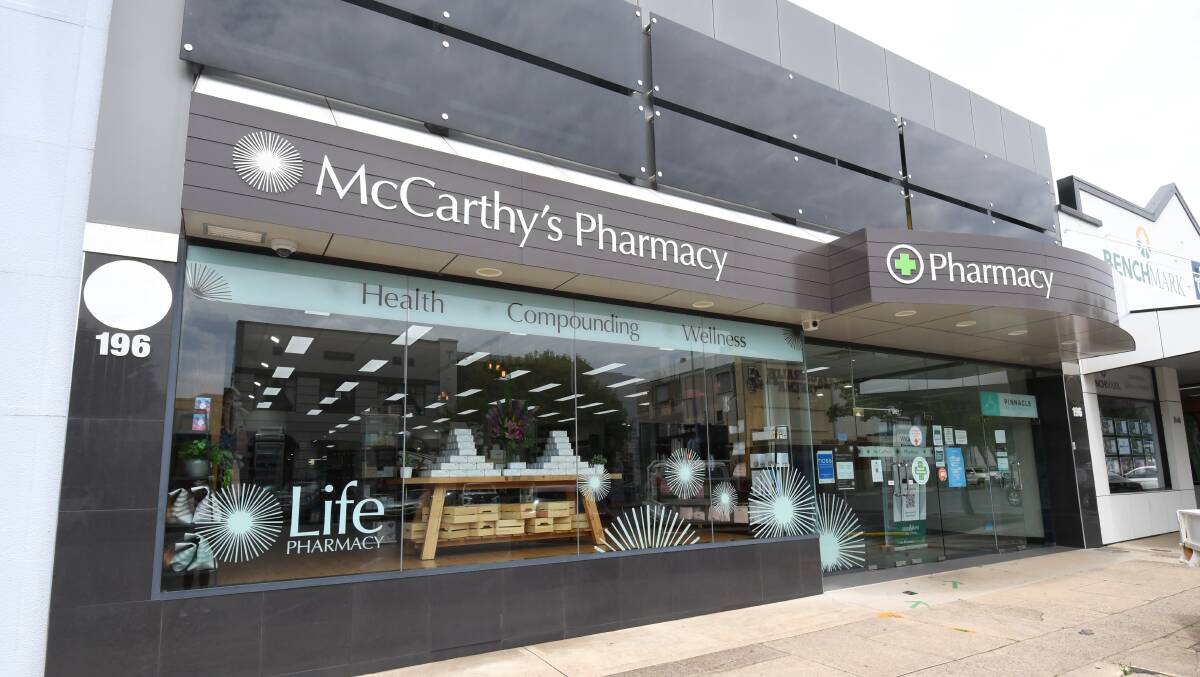 WATCH THIS SPACE: McCarthy's Pharmacy is up for lease but reports are the chemist isn't closing.
