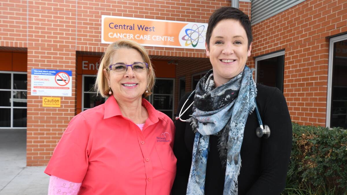 CANCER PREVENTION: McGrath Breast Care nurse Sue Kuter with Dr Lauren Bradbury who will be the MC at the Women's Cancer Risk Management Exo. Photo: JUDE KEOGH