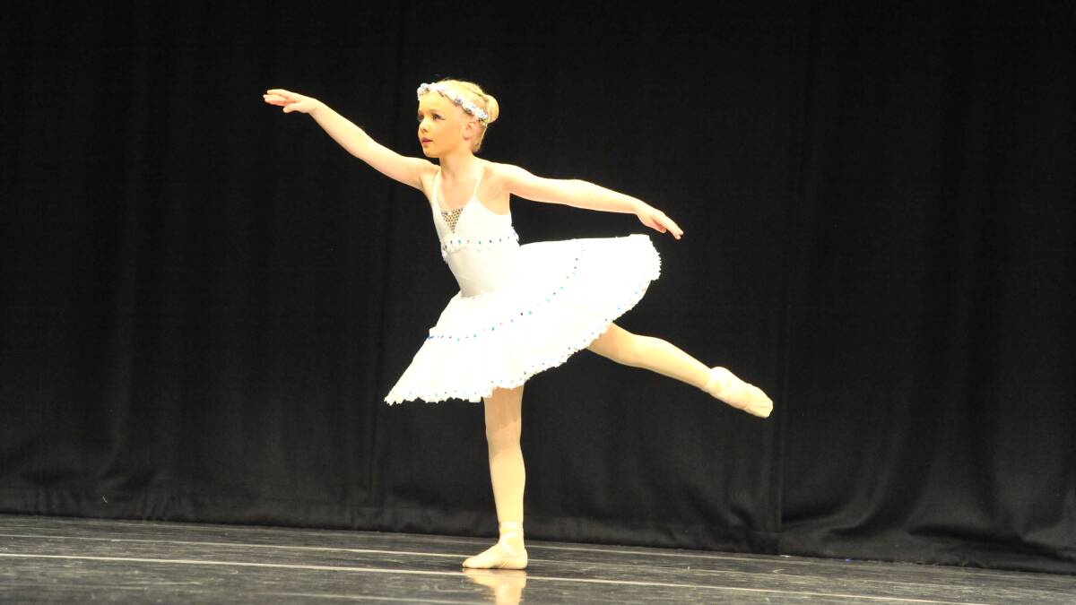 Children took to the stage in the dance section on Tuesday. Photos: JUDE KEOGH