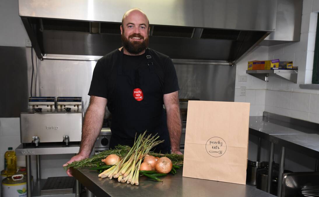 HEAT AND SERVE: Peachy Eats owner Charlie Peach has started a new meal service. Photo: JUDE KEOGH