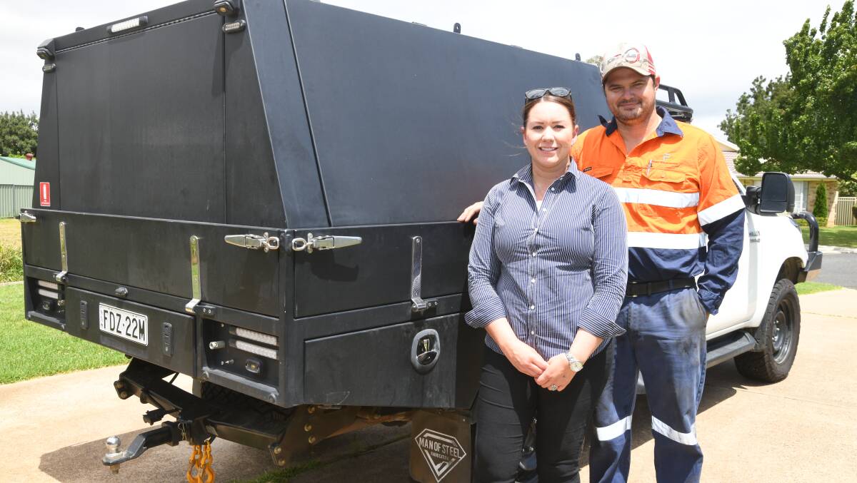 Rebecca Fraser and heavy diesel mechanic Will Fraser have launched Fraser Field Mechanical. Picture by Jude Keogh